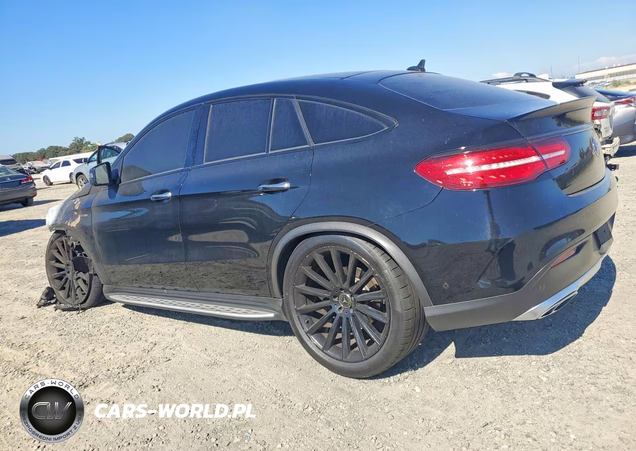 2018 Mercedes-Benz Gle Coupe 43 Amg VIN:4JGED6EB8JA099987 - 2