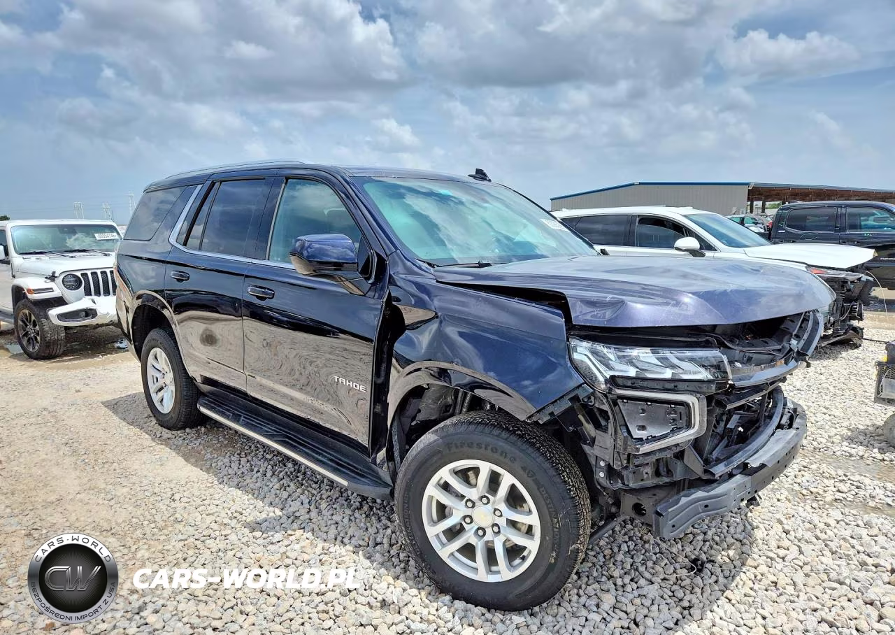 2021 Chevrolet Tahoe C1500 Lt VIN:1GNSCNKD1MR349853 - 4