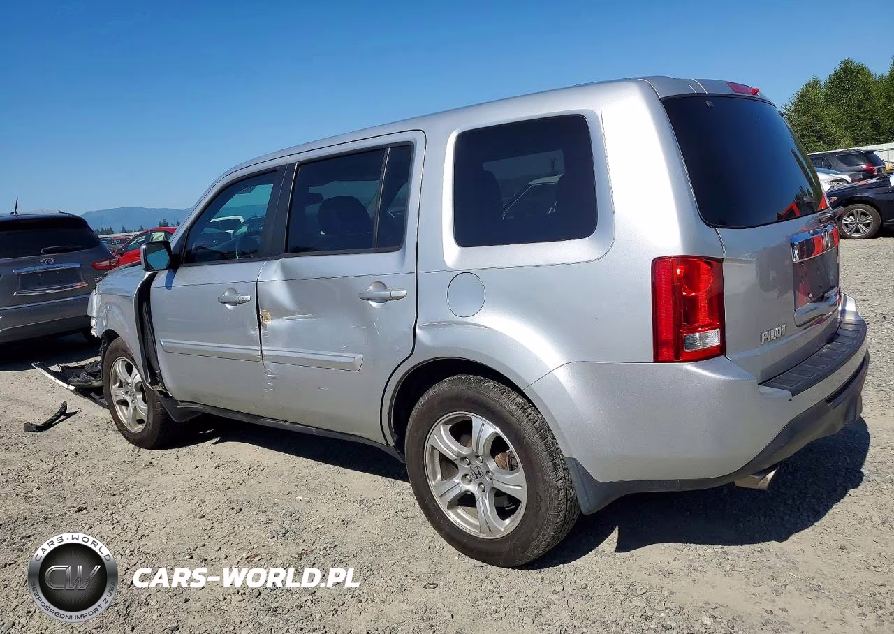2013 Honda Pilot Exl VIN:5FNYF4H5XDB052123 - 2