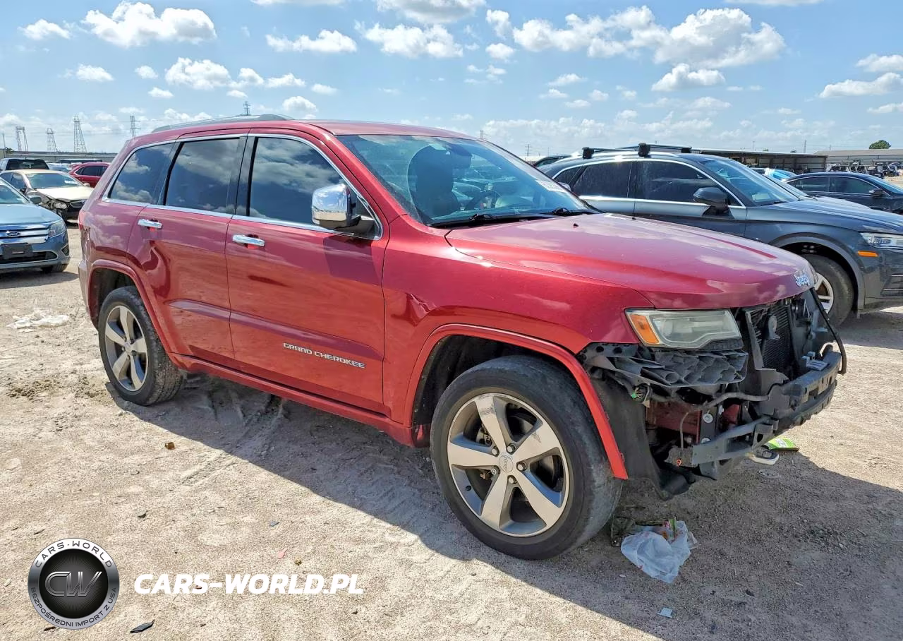 2014 Jeep Grand Cherokee Overland VIN:1C4RJECT4EC130179 - 4