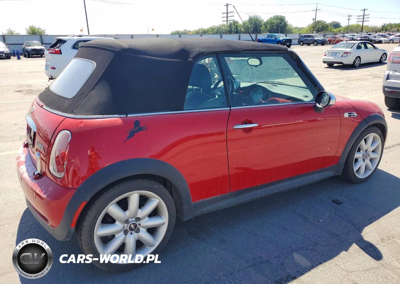 2005 Mini Cooper S VIN:WMWRH33555TF83745 - 3