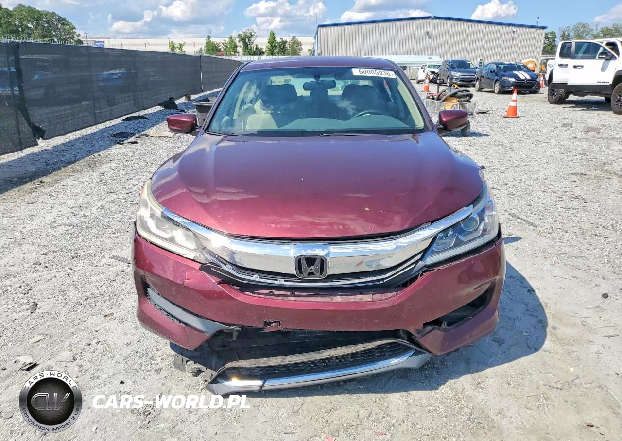 2016 Honda Accord Lx VIN:1HGCR2F39GA230304 - 5