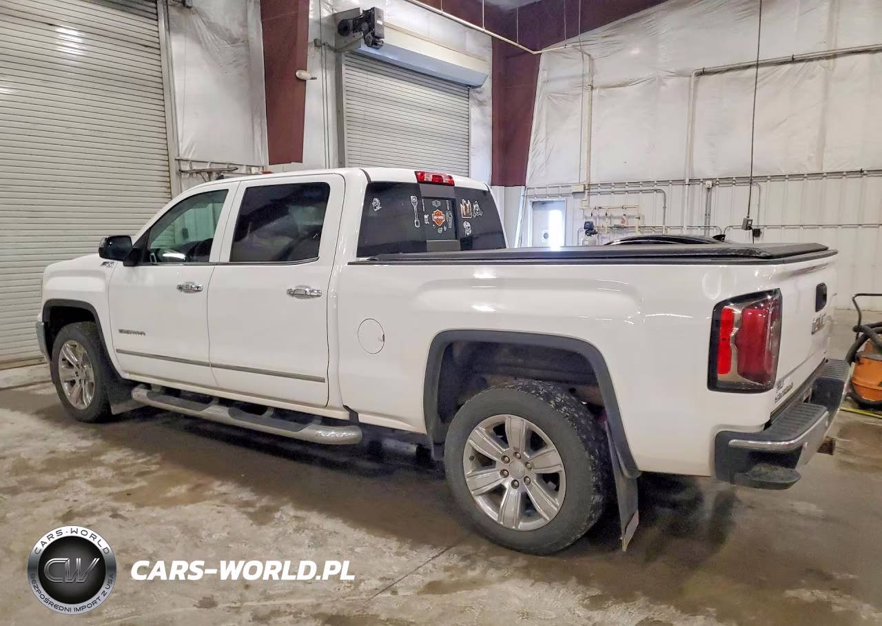 2018 GMC Sierra K1500 Slt VIN:3GTU2NEC4JG463493 - 2