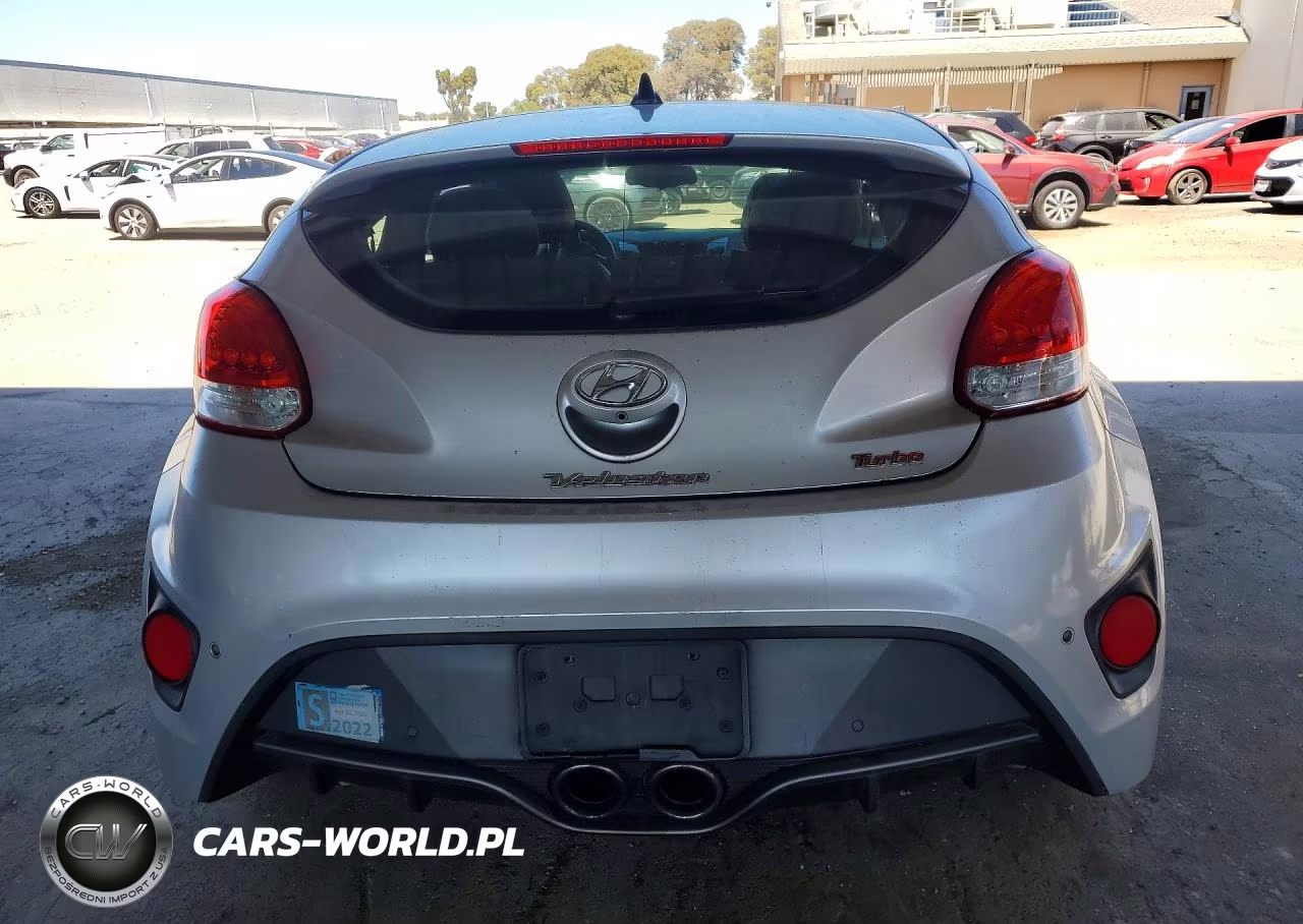 2015 Hyundai Veloster Turbo VIN:KMHTC6AEXFU225153 - 6