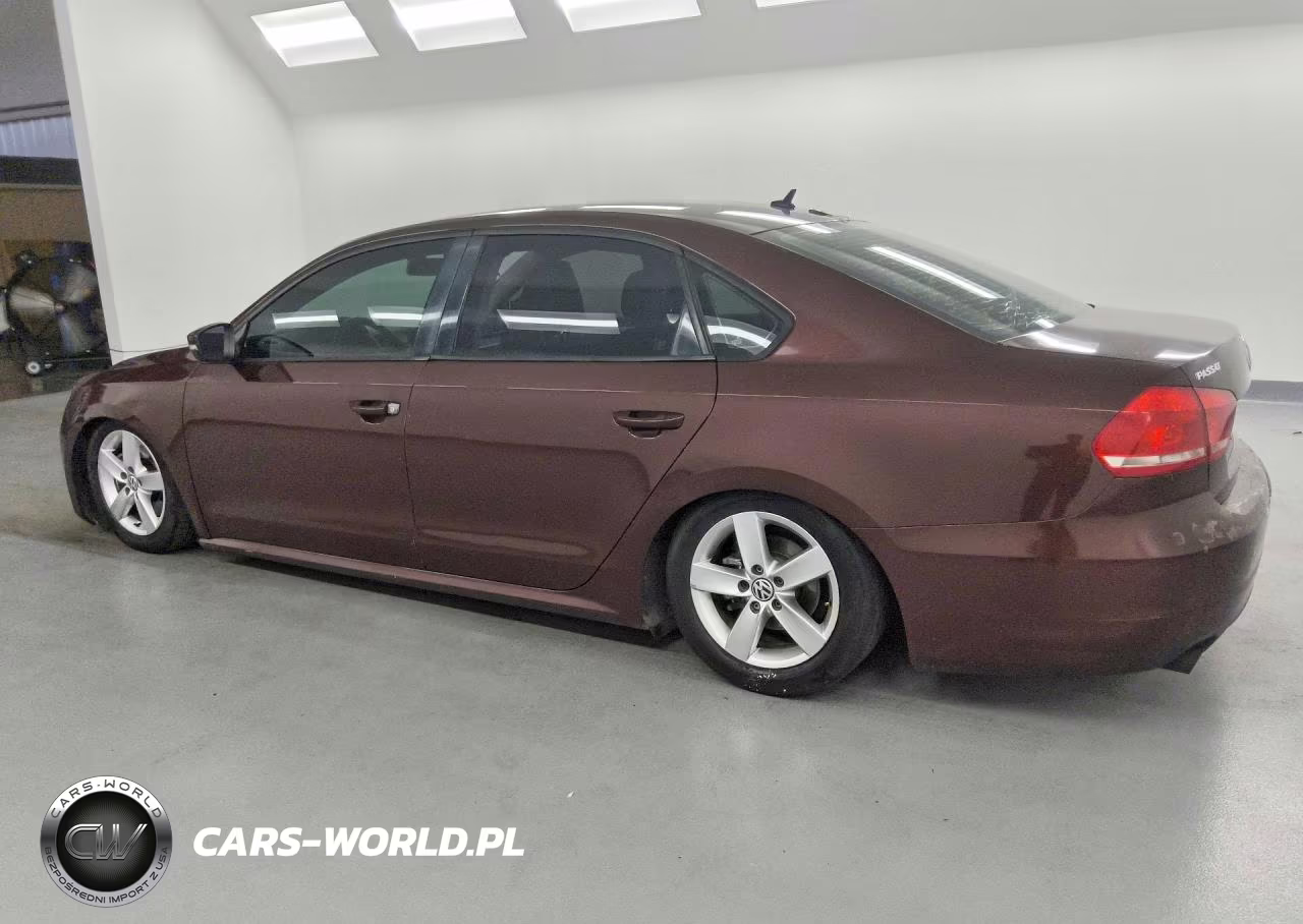 2013 Volkswagen Passat S VIN:1VWAP7A39DC052052 - 2