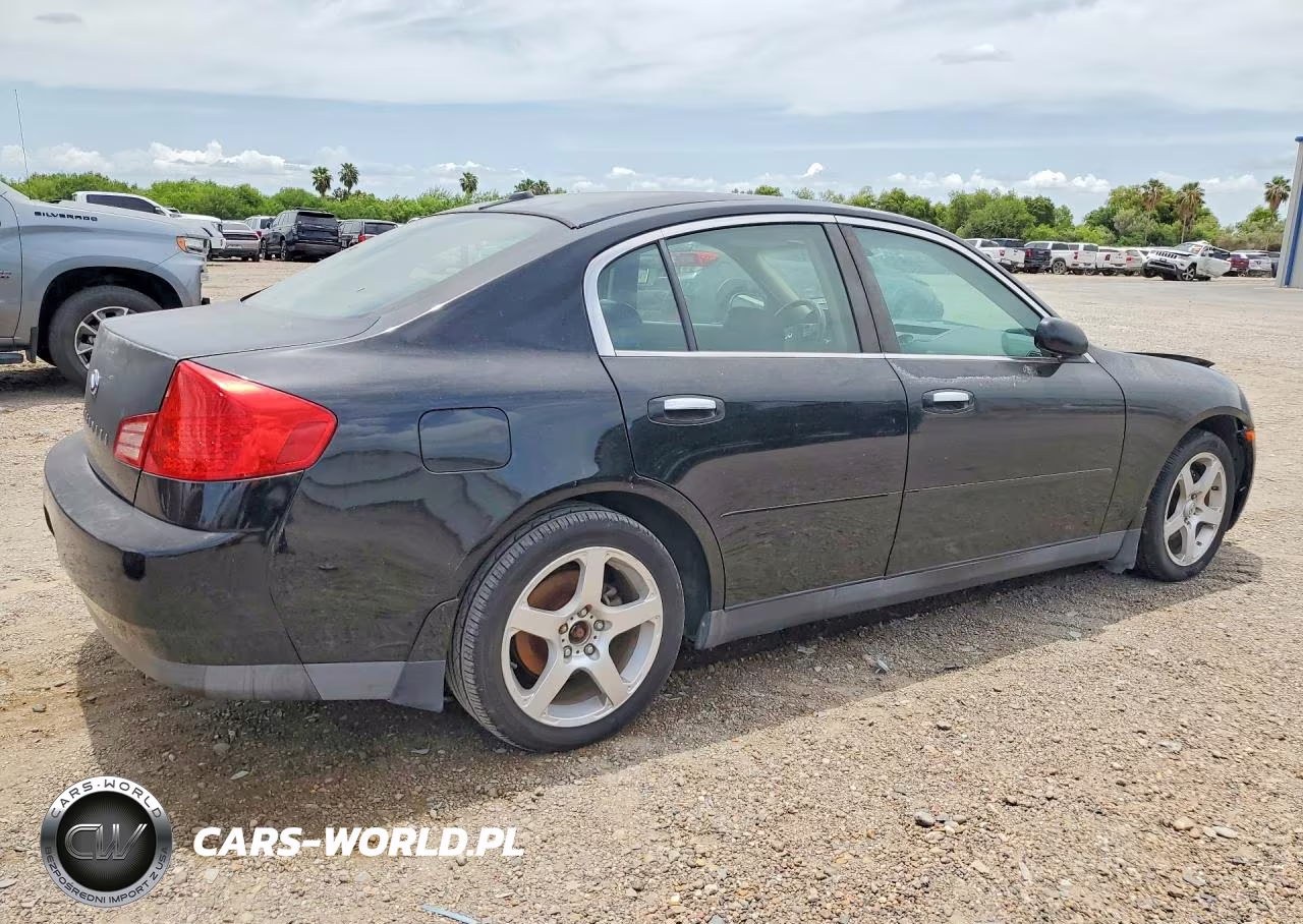 2004 Infiniti G35 Base VIN:JNKCV51E24M607214 - 3