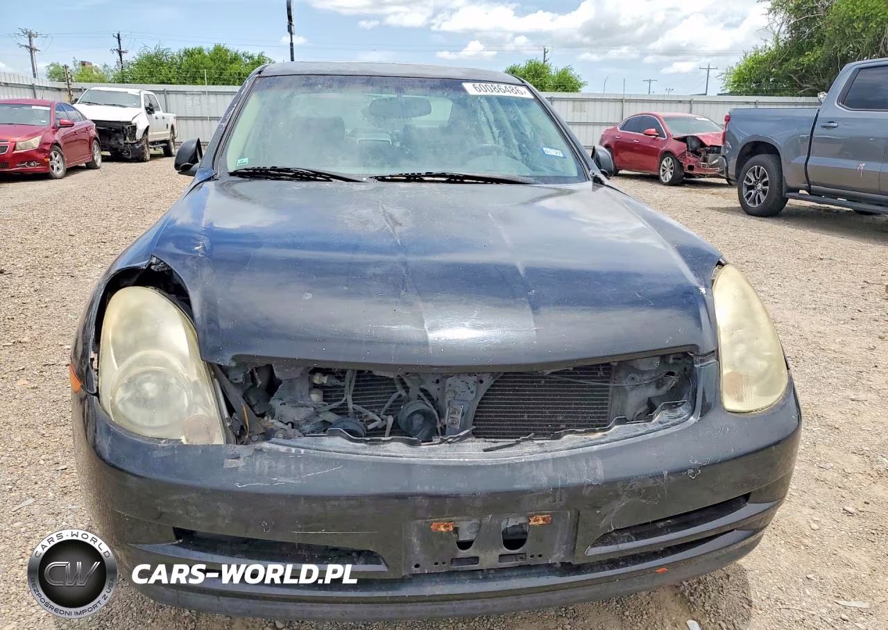 2004 Infiniti G35 Base VIN:JNKCV51E24M607214 - 5