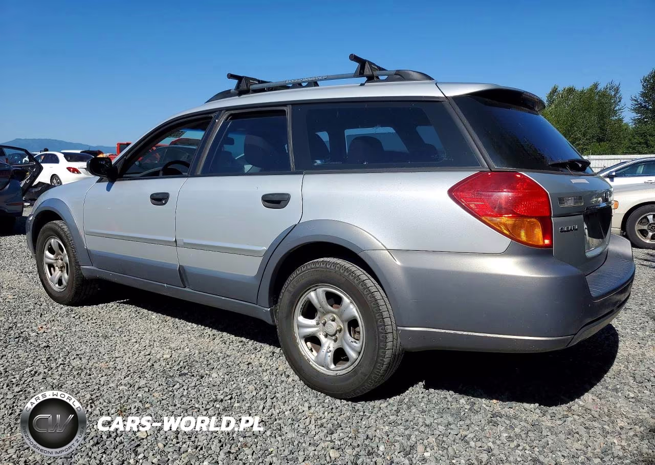 2007 Subaru Outback Outback 2.5I VIN:4S4BP61C877302018 - 2
