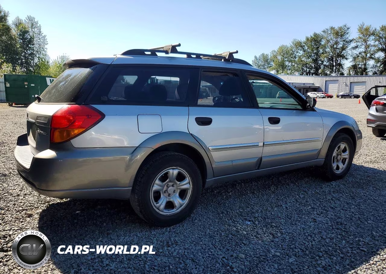 2007 Subaru Outback Outback 2.5I VIN:4S4BP61C877302018 - 3