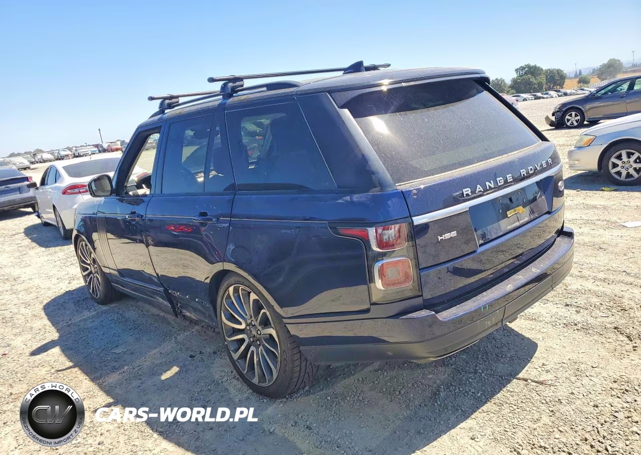 2018 Land Rover Range Rover Hse VIN:SALGS2SV7JA388412 - 2