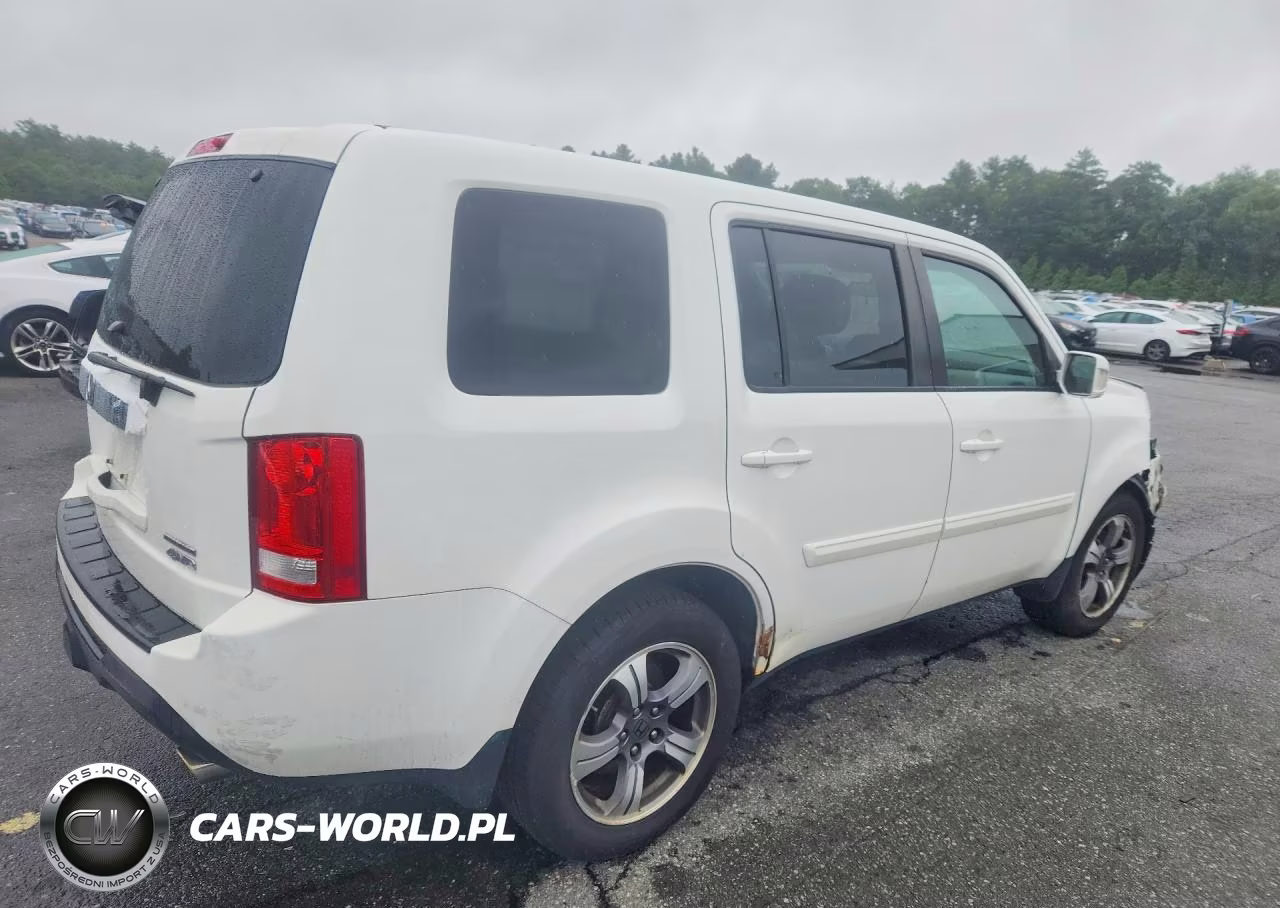2015 Honda Pilot Se VIN:5FNYF4H38FB070928 - 3