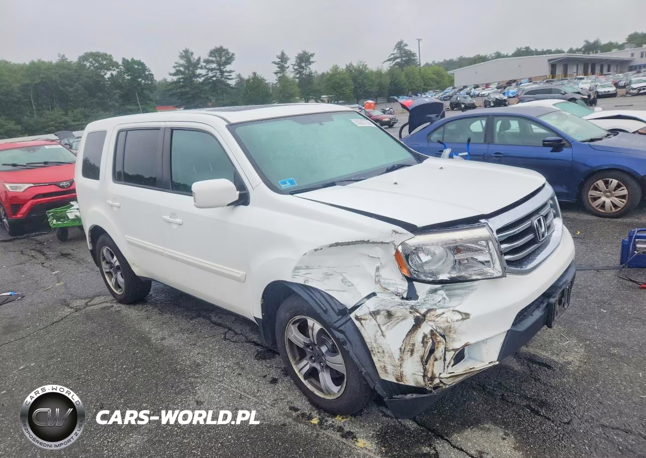 2015 Honda Pilot Se VIN:5FNYF4H38FB070928 - 4