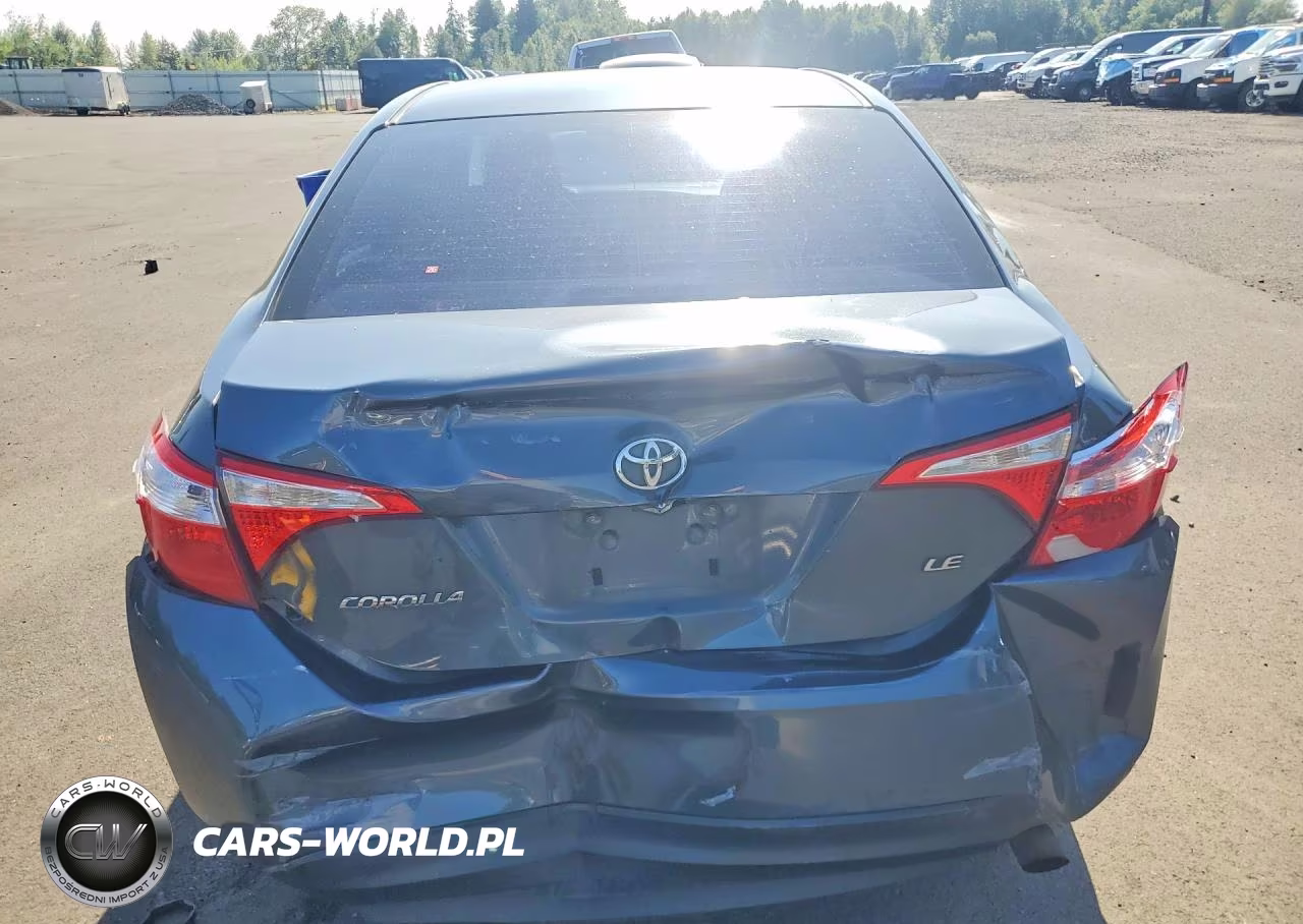 2016 Toyota Corolla Le VIN:2T1BURHE6GC502335 - 6