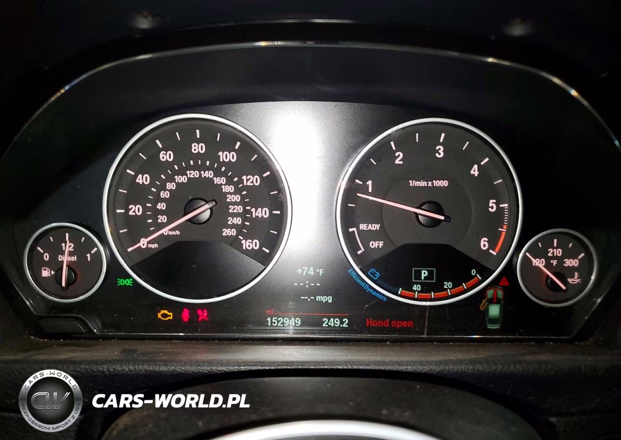 2014 BMW 328 D xDrive VIN:WBA3D5C56EKX95294 - 9