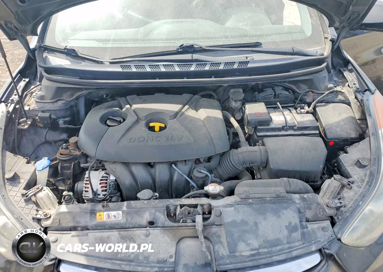 2013 Hyundai Elantra Gls VIN:5NPDH4AE1DH417647 - 11
