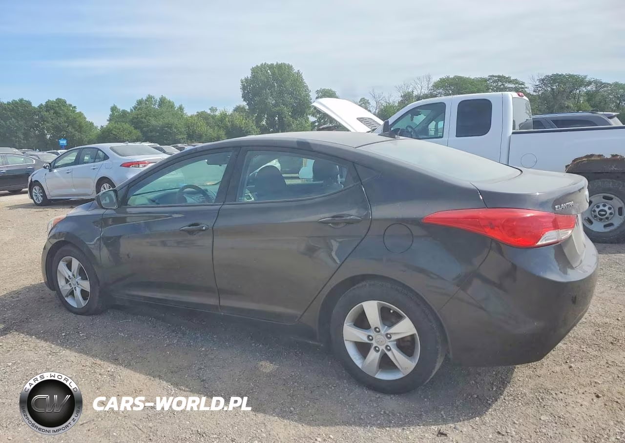 2013 Hyundai Elantra Gls VIN:5NPDH4AE1DH417647 - 2