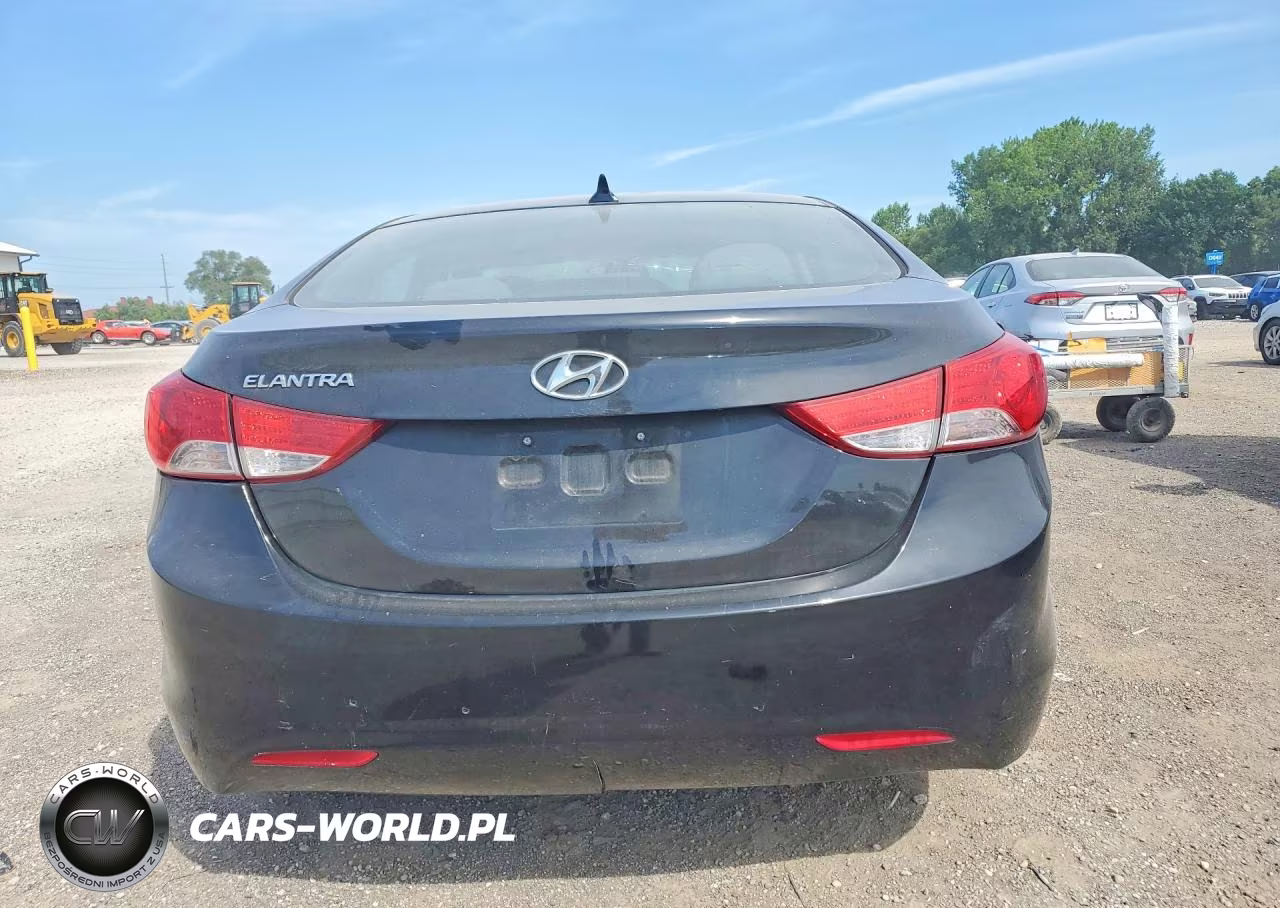 2013 Hyundai Elantra Gls VIN:5NPDH4AE1DH417647 - 6