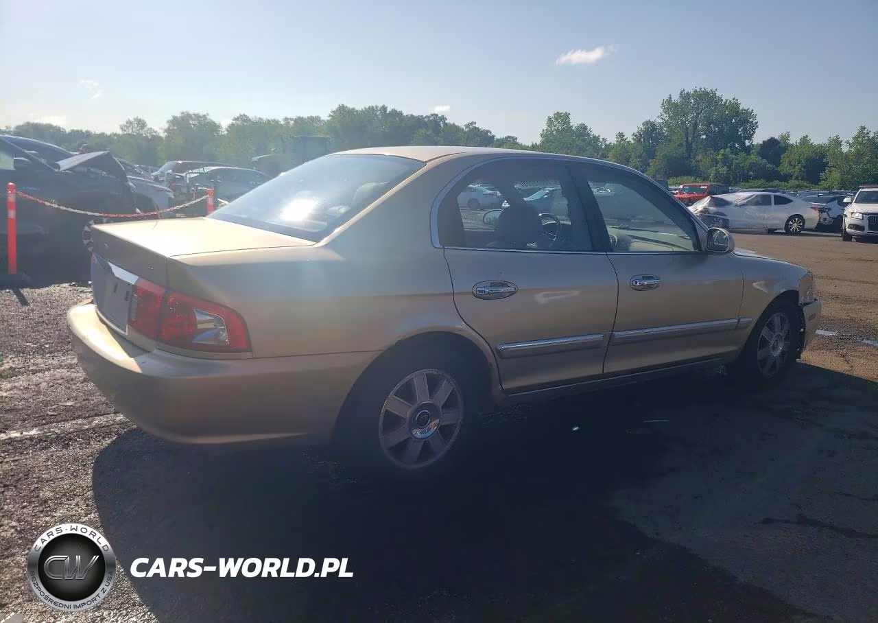 2003 Kia Optima Lx VIN:KNAGD126135204482 - 3
