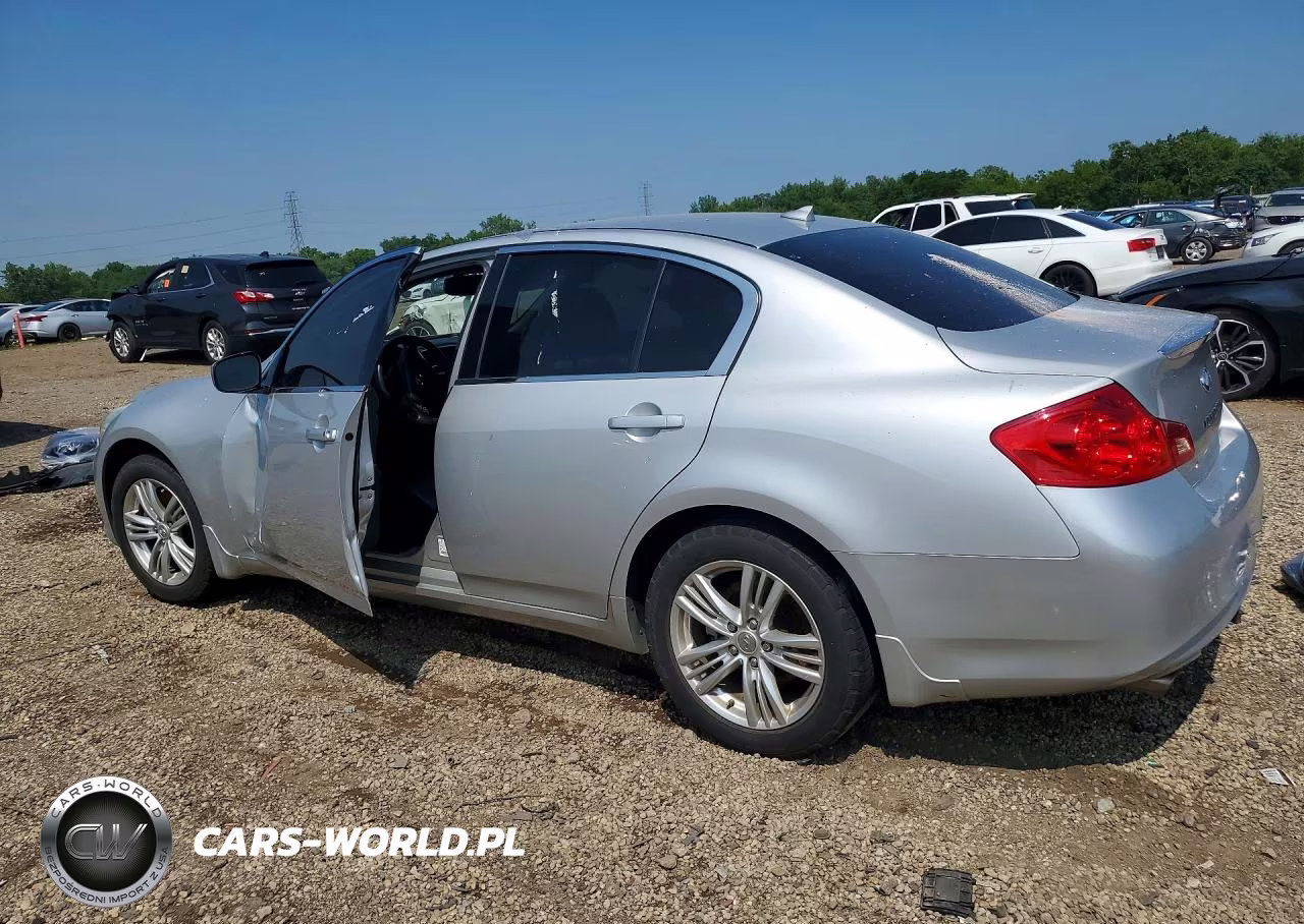 2011 Infiniti G25 Sedan X VIN:JN1DV6AR5BM450437 - 2