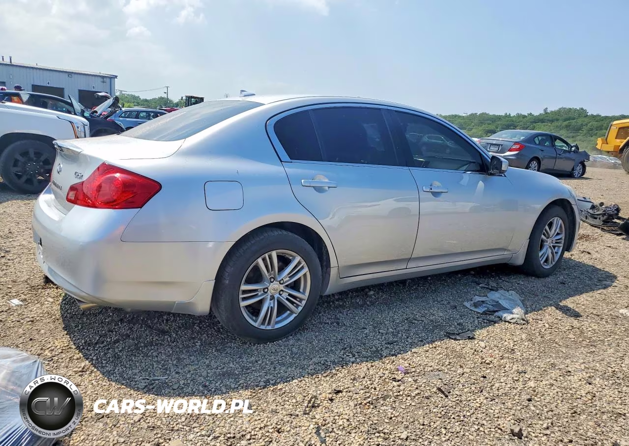 2011 Infiniti G25 Sedan X VIN:JN1DV6AR5BM450437 - 3