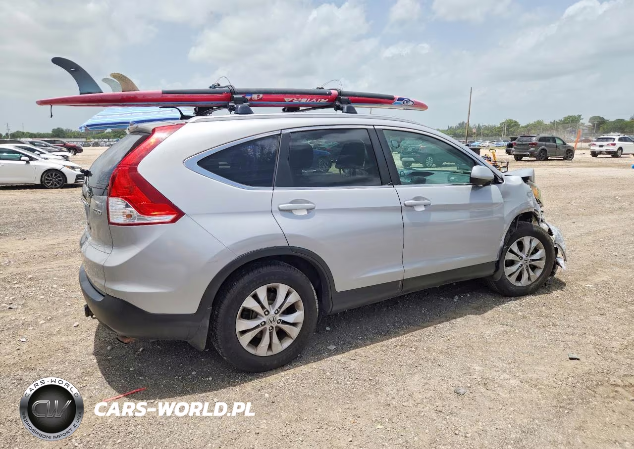 2012 Honda Cr-V Exl VIN:2HKRM4H7XCH109707 - 3