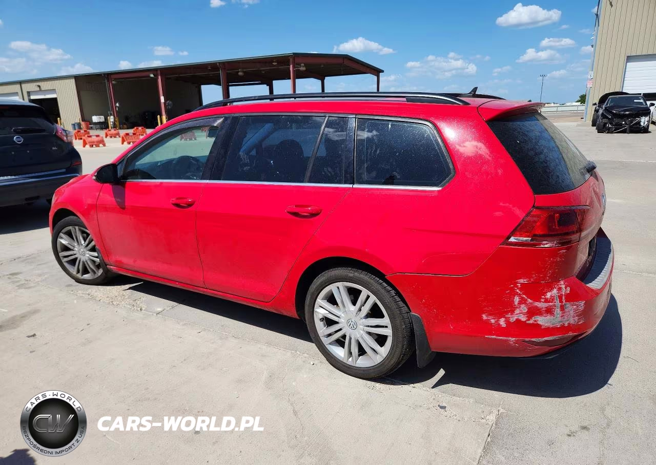 2016 Volkswagen Golf Sportwagen S VIN:3VWC17AU8GM522500 - 2