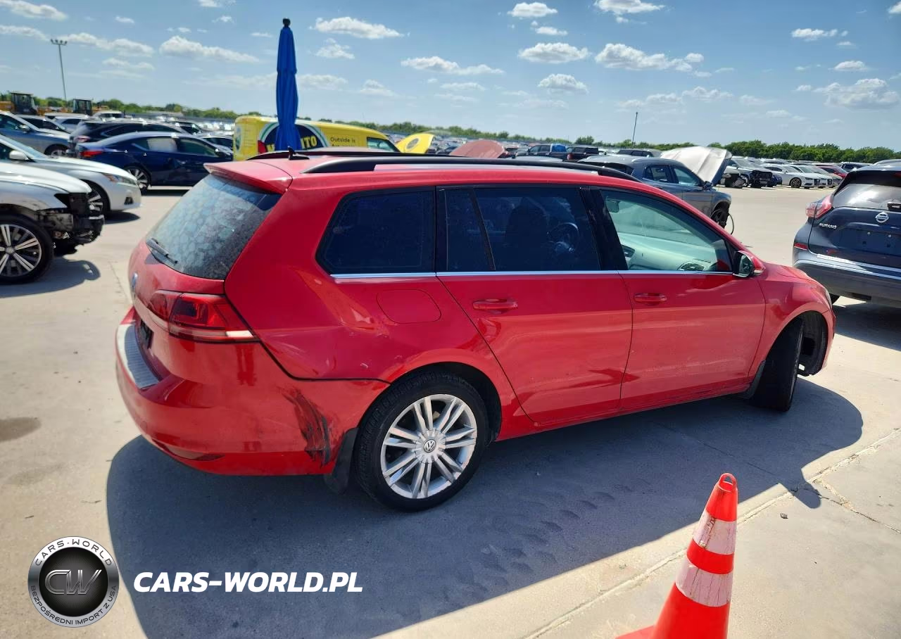 2016 Volkswagen Golf Sportwagen S VIN:3VWC17AU8GM522500 - 3