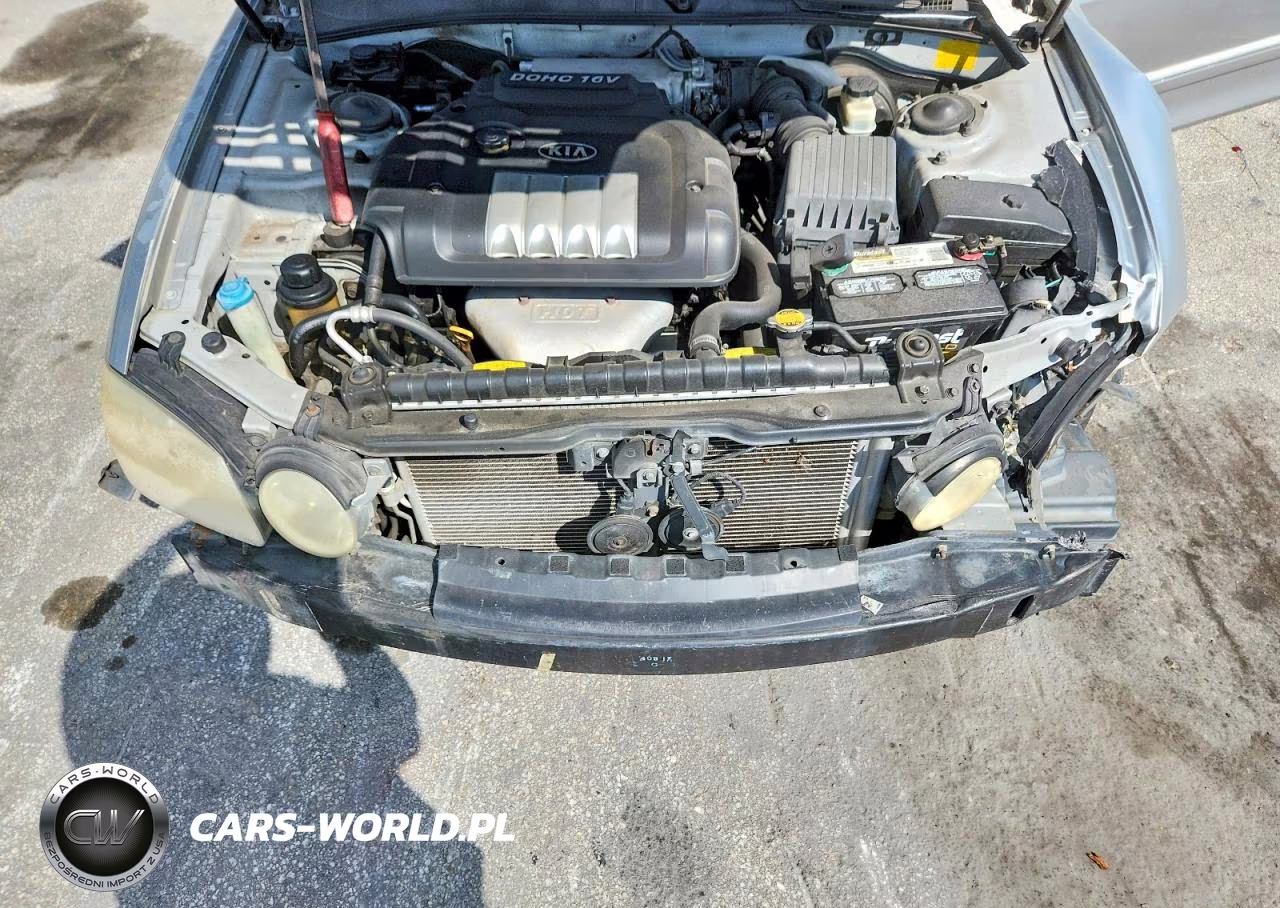 2005 Kia Optima Lx VIN:KNAGD126555383175 - 11