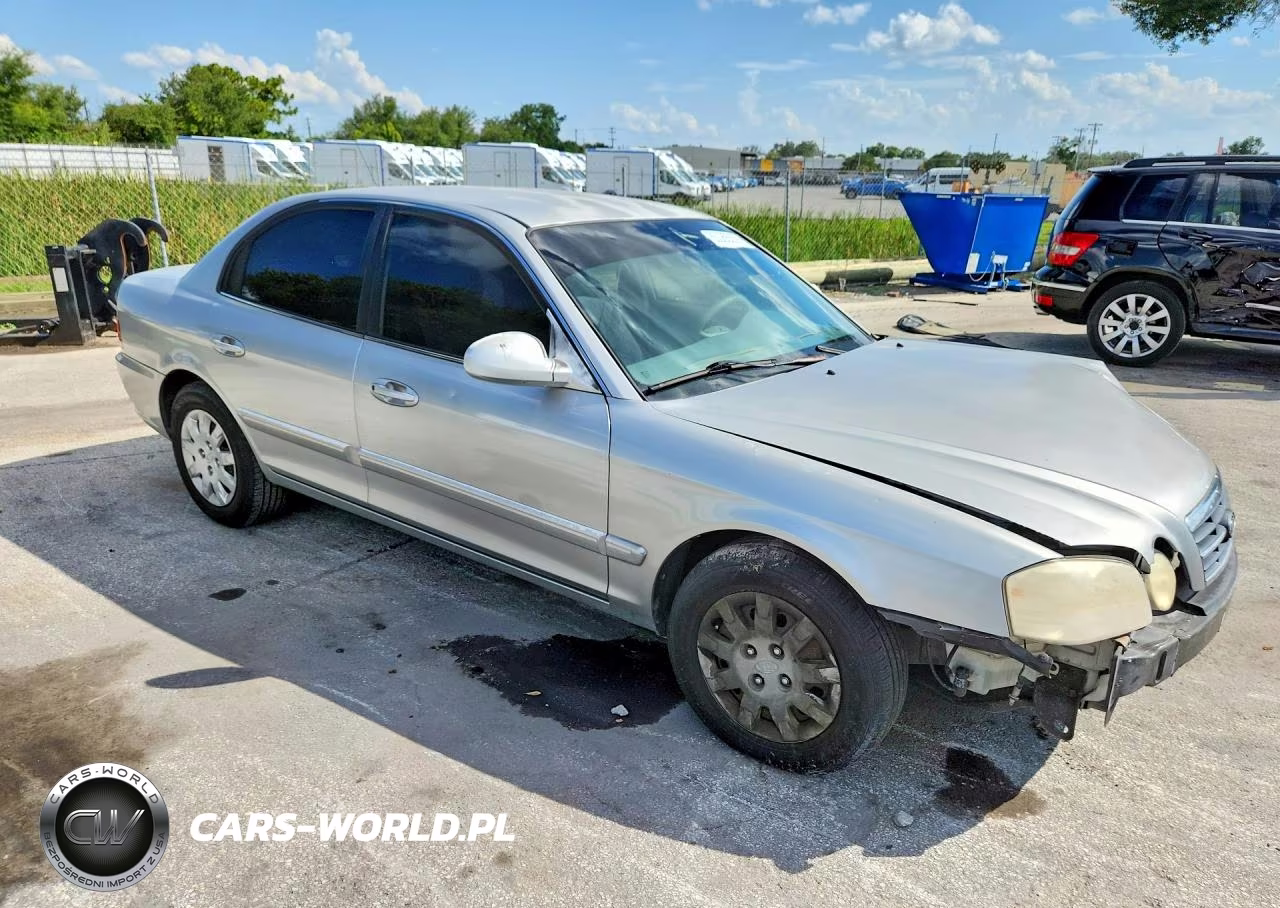 2005 Kia Optima Lx VIN:KNAGD126555383175 - 4