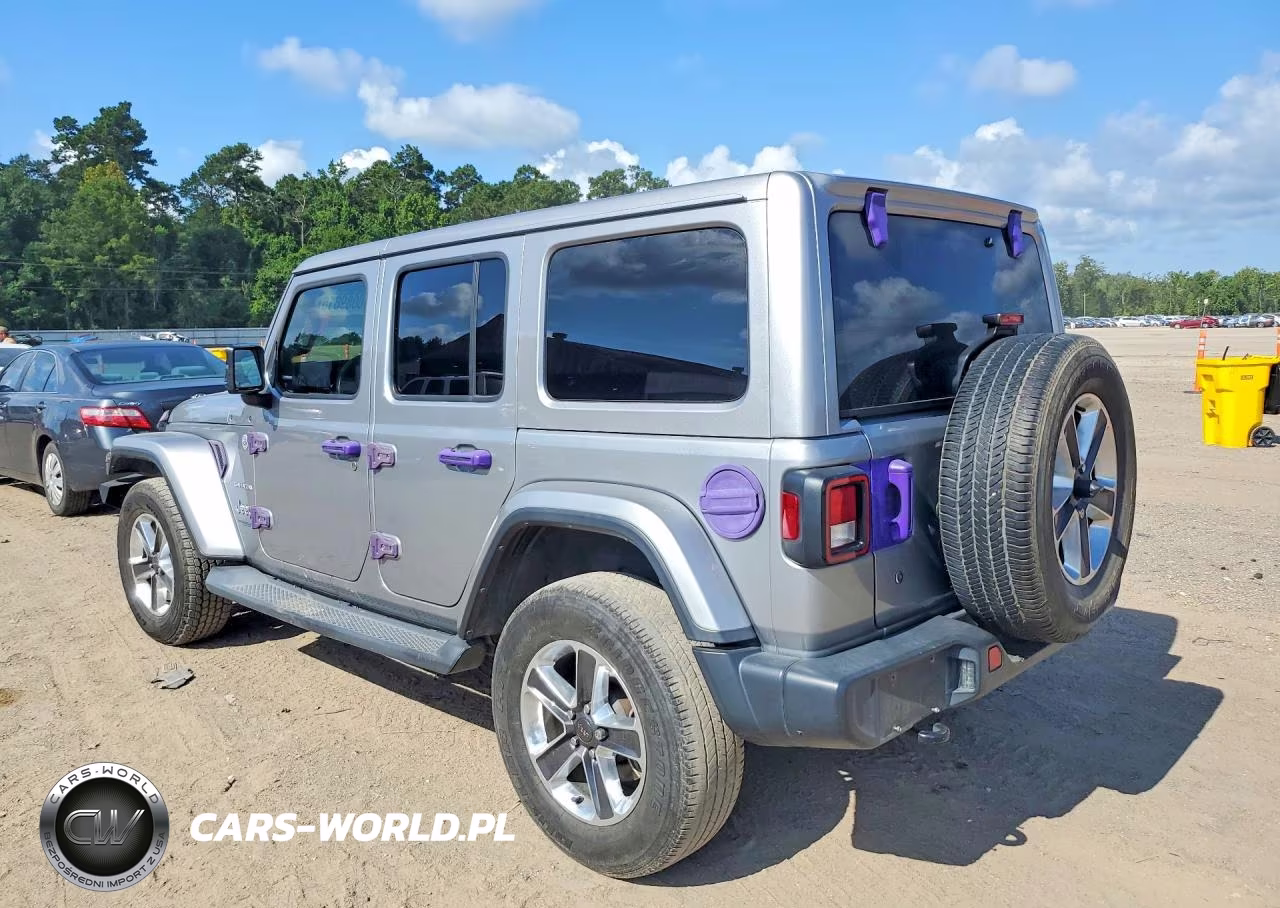 2019 Jeep Wrangler Unlimited Sahara VIN:1C4HJXEN6KW542619 - 2