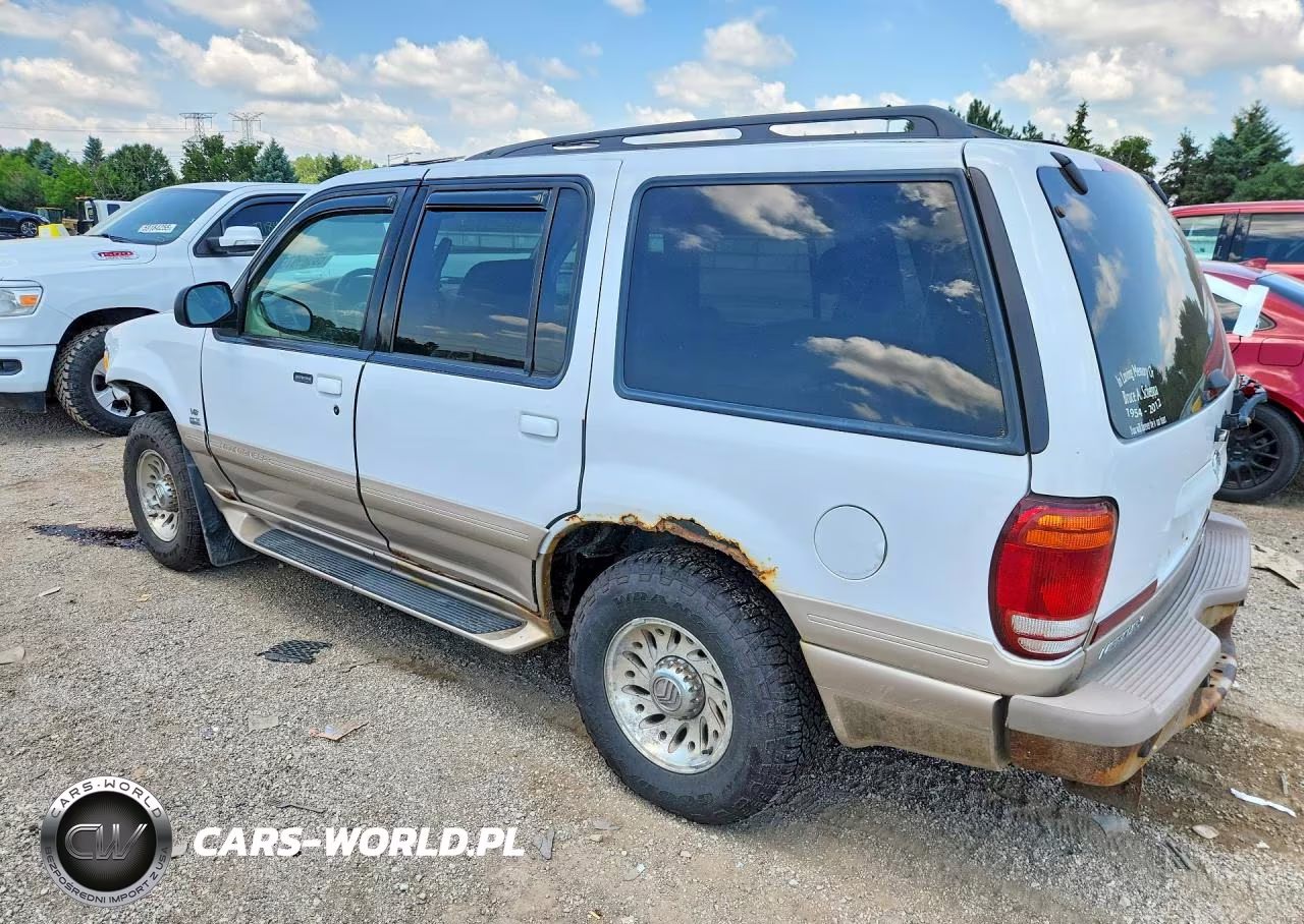 2000 Mercury Mountaineer VIN:4M2DU86P5YUJ32355 - 2