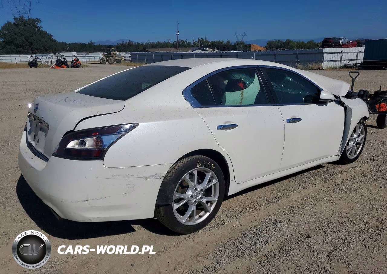 2013 Nissan Maxima 3.5 S VIN:1N4AA5AP1DC836839 - 3