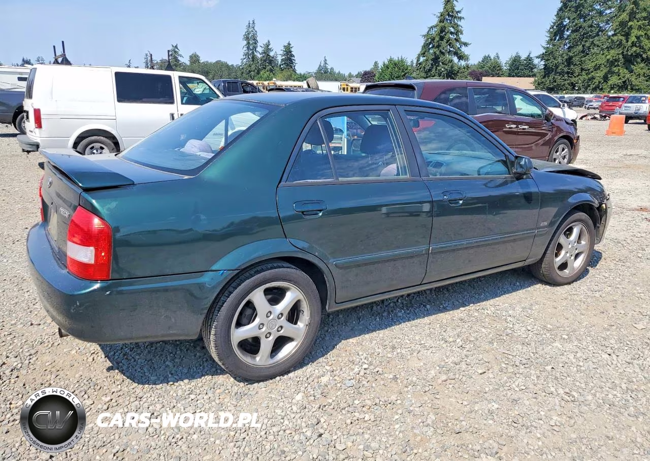 2002 Mazda Protege Dx VIN:JM1BJ225020496608 - 3
