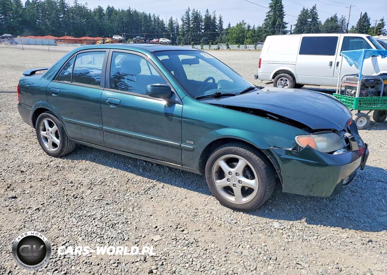 2002 Mazda Protege Dx VIN:JM1BJ225020496608 - 4