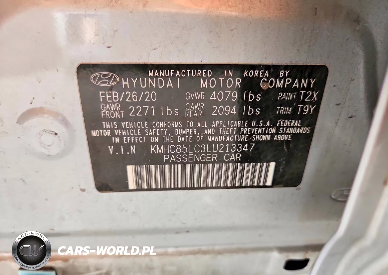 2020 Hyundai Ioniq Sel VIN:KMHC85LC3LU213347 - 13