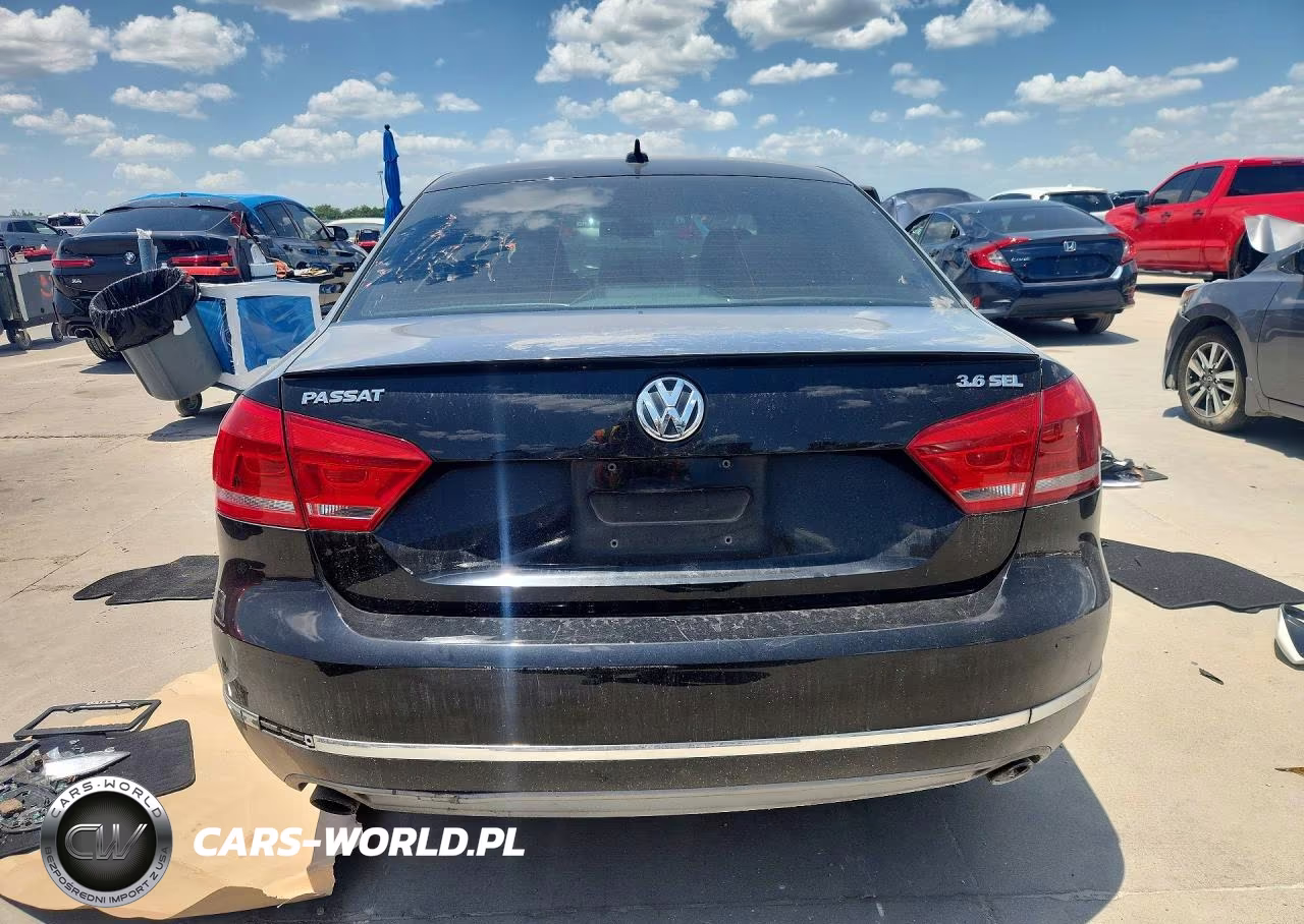 2012 Volkswagen Passat Sel VIN:1VWCM7A39CC096231 - 6