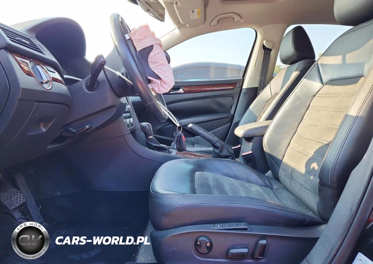2012 Volkswagen Passat Sel VIN:1VWCM7A39CC096231 - 7