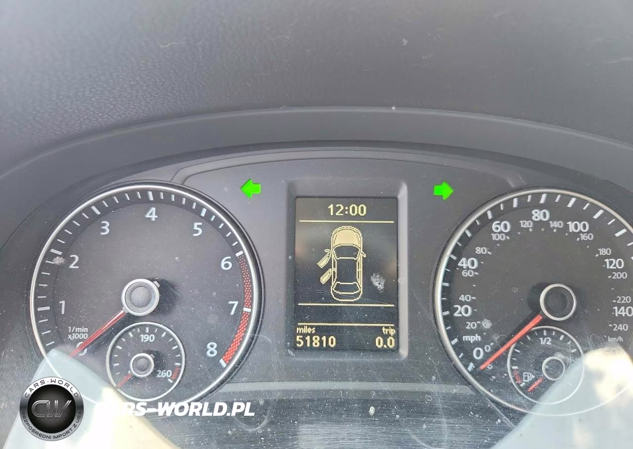 2012 Volkswagen Passat Sel VIN:1VWCM7A39CC096231 - 9