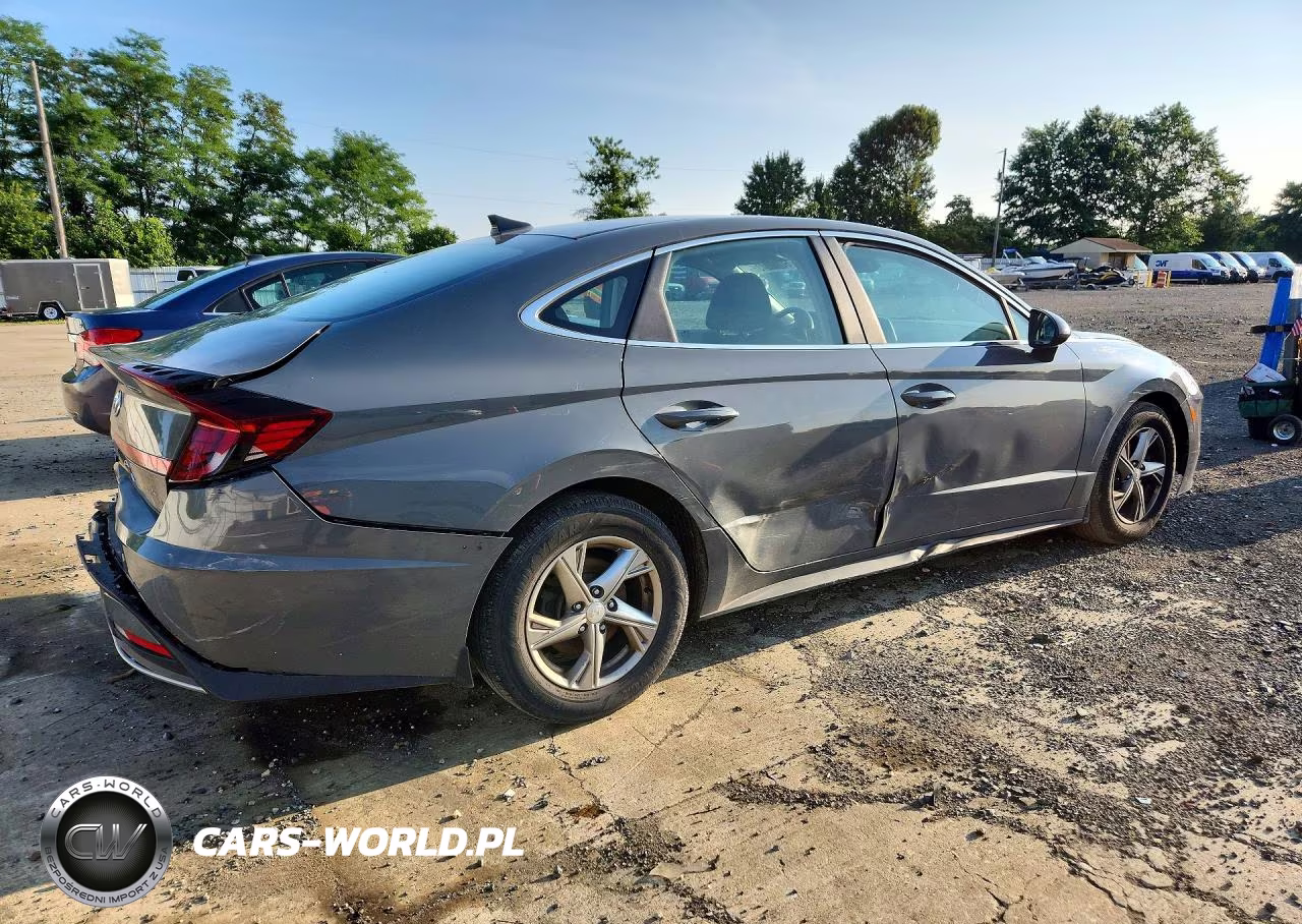 2021 Hyundai Sonata Se VIN:5NPEG4JA7MH114232 - 3