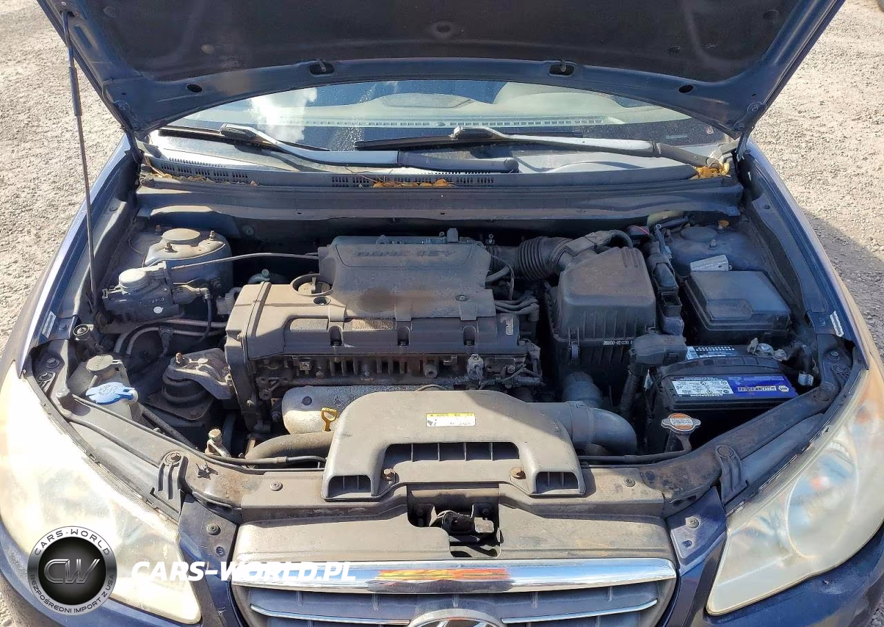 2008 Hyundai Elantra Gls VIN:KMHDU46D08U287265 - 11