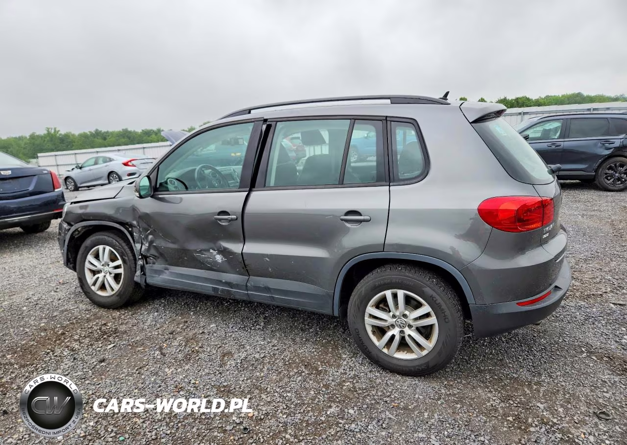 2016 Volkswagen Tiguan S VIN:WVGAV7AX3GW031286 - 2