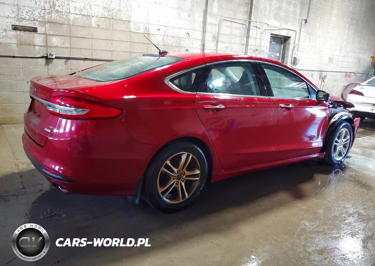 2018 Ford Fusion Se VIN:3FA6P0HD7JR154354 - 3