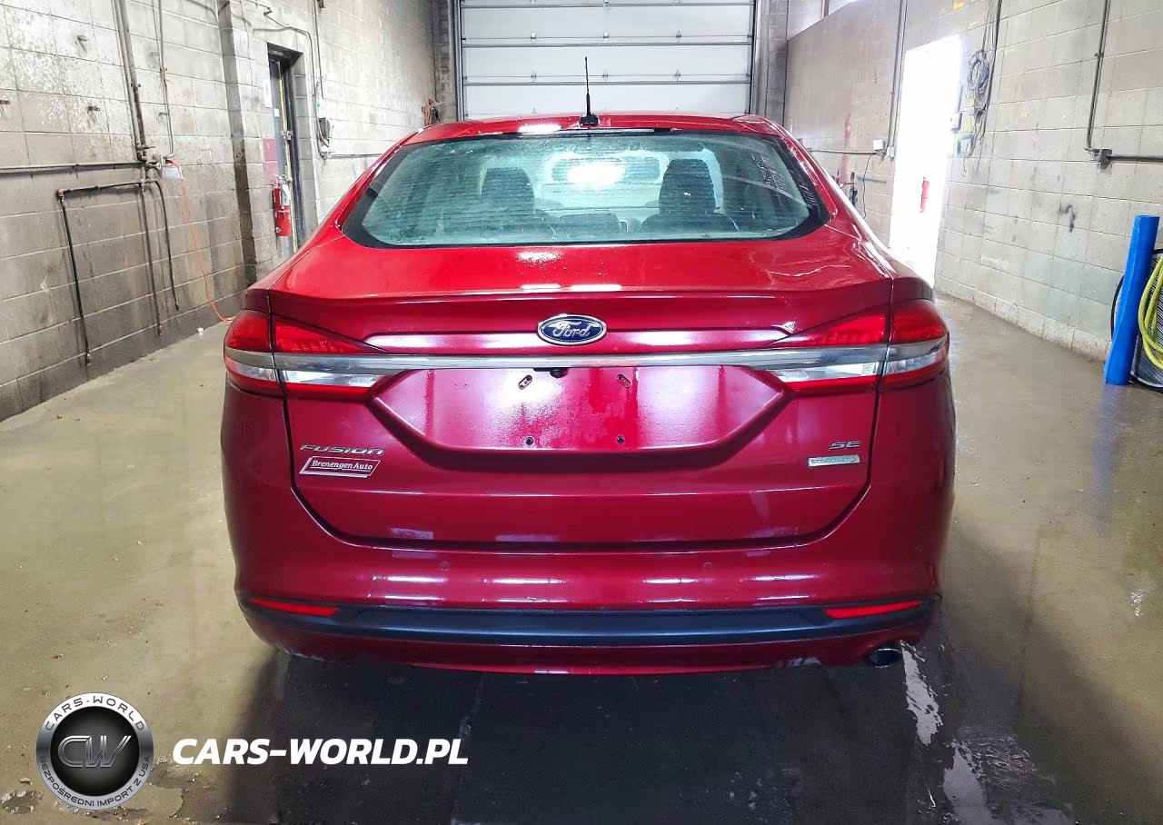 2018 Ford Fusion Se VIN:3FA6P0HD7JR154354 - 6