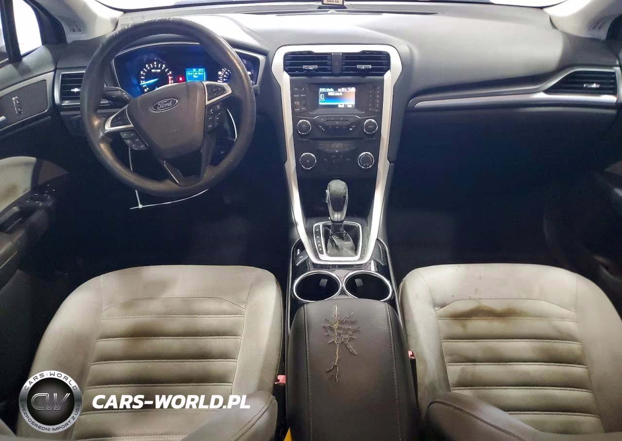 2013 Ford Fusion S VIN:3FA6P0G74DR383610 - 8