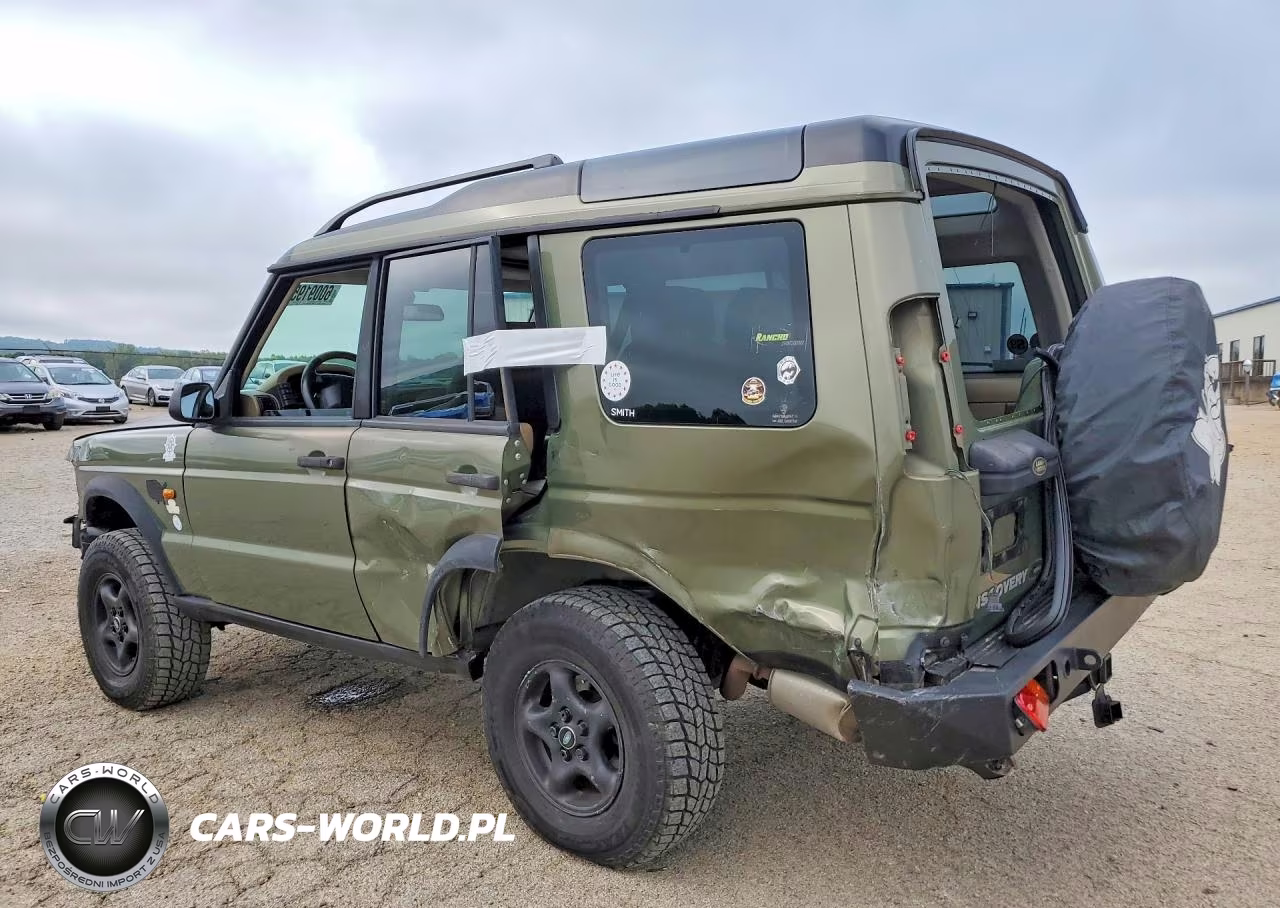 2000 Land Rover Discovery Ii VIN:SALTY1249YA238715 - 2