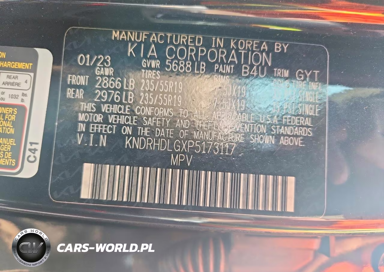 2023 Kia Sorento Ex VIN:KNDRHDLGXP5173117 - 12