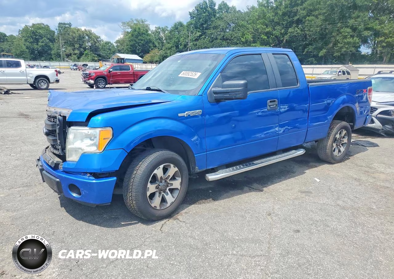 2013 Ford F150 Super Cab VIN:1FTEX1CM9DFB16077 - 1