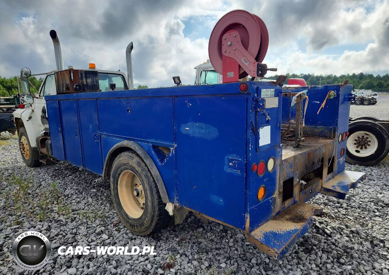 1993 Ford F700 Utility - Service Truck VIN:1FDXK74C4PVA29497 - 2
