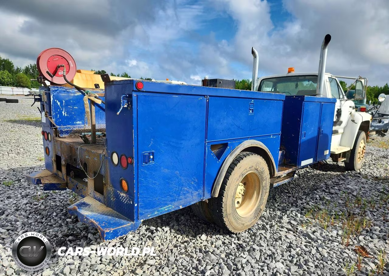 1993 Ford F700 Utility - Service Truck VIN:1FDXK74C4PVA29497 - 3