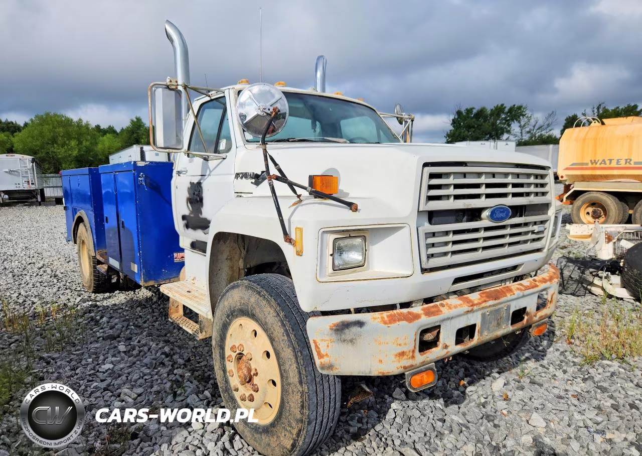 1993 Ford F700 Utility - Service Truck VIN:1FDXK74C4PVA29497 - 4